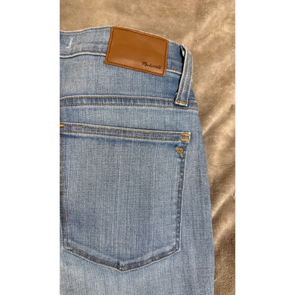 Madewell Cali Demi-Boot Jeans in Timpson Wash Size 27 Petite Y2K Mid Rise - Picture 7 of 11